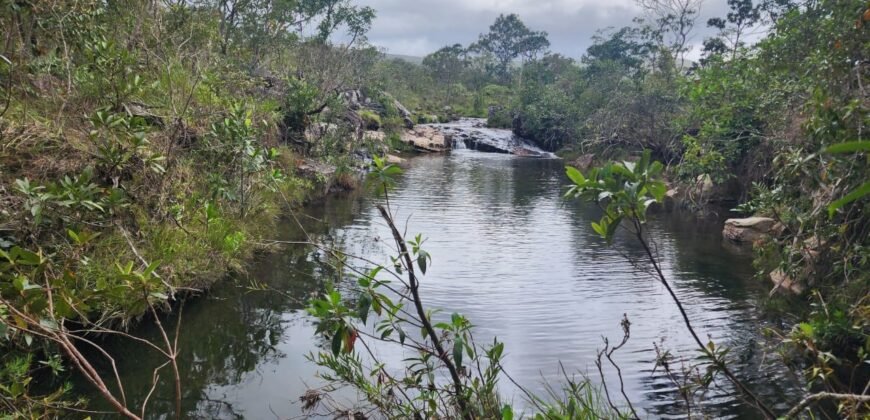 Chácara 6,3 ha – Rio – Piscina para Banho – Vale Verde – Alto Paraíso de Goiás