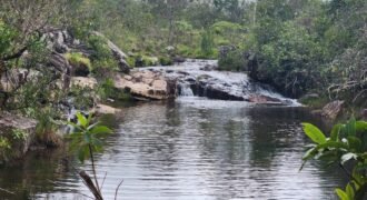 Chácara 6,3 ha – Rio – Piscina para Banho – Vale Verde – Alto Paraíso de Goiás