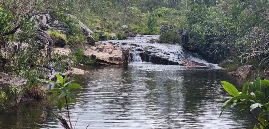 Chácara 6,3 ha – Rio – Piscina para Banho – Vale Verde – Alto Paraíso de Goiás