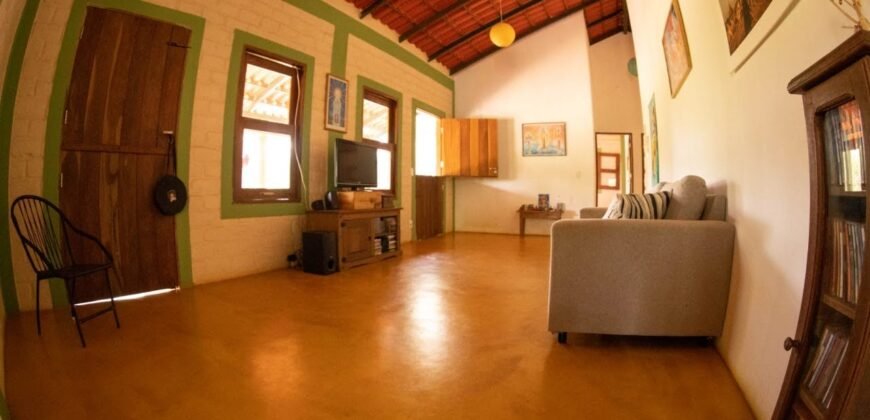 Casa nova em Adobe na Reserva Bacupari – Rio – Cavalcante/GO – Chapada dos Veadeiros