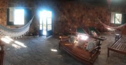 Chácara 4ha Beira Rio dos Couros – Casa Exótica e Ecológica – 12 km Alto Paraíso sentido São Jorge