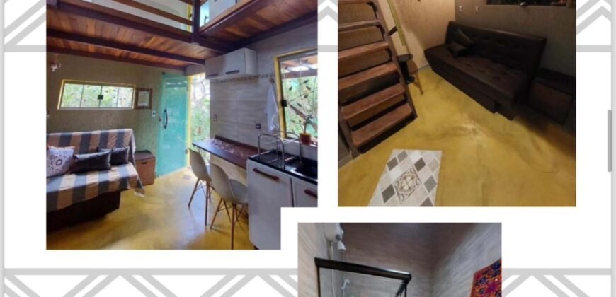 Vende-se 2 Chalés + 1 Kitnet – Porteira Fechada – Eldorado 3 – Alto Paraíso de Goiás