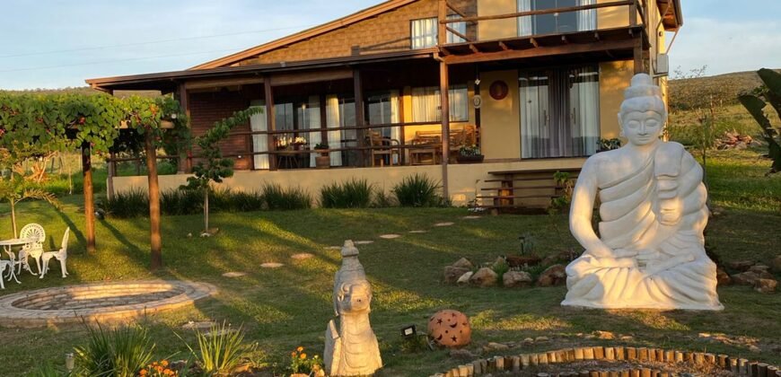 Casa – Lote 2.000m2 – Condomínio Ashiayana Eco Village – Loquinhas – Alto Paraíso
