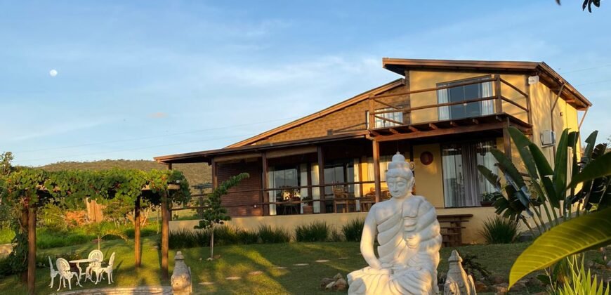 Casa – Lote 2.000m2 – Condomínio Ashiayana Eco Village – Loquinhas – Alto Paraíso