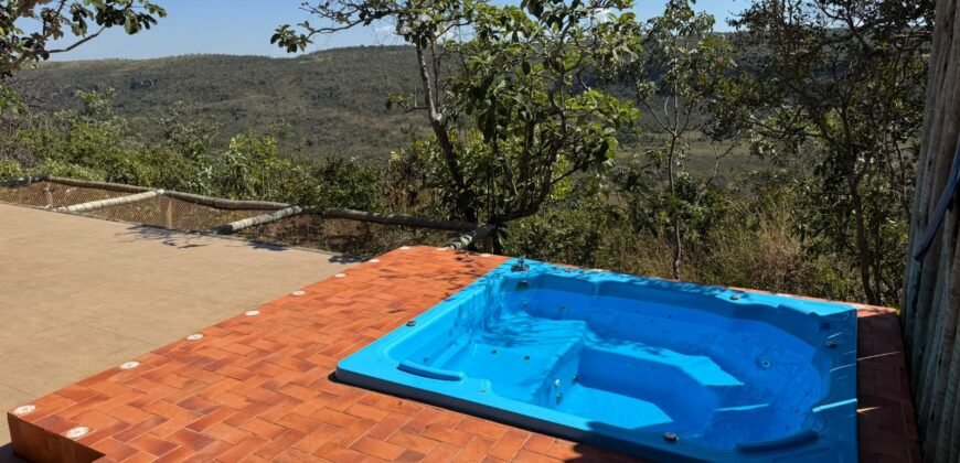 Chácara com Vista Permanente, acesso ao Rio e Conforto na Chapada! 4.7ha
