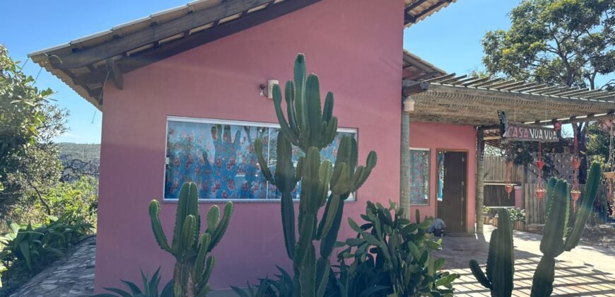 Chácara com Vista Permanente, acesso ao Rio e Conforto na Chapada! 4.7ha