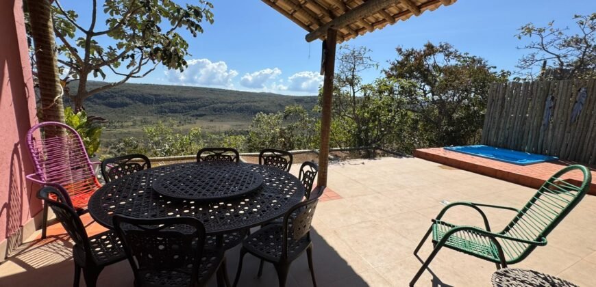 Chácara com Vista Permanente, acesso ao Rio e Conforto na Chapada! 4.7ha