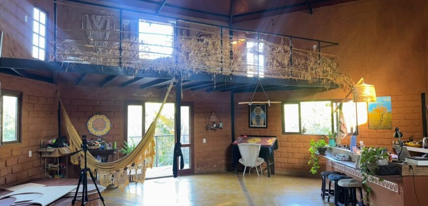 Vende-se Casa Moderna com Arquitetura Inspirada na Flor da Vida – Povoado do Moinho, Chapada Dos Veadeiros