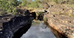 Chácara com Vista Permanente, acesso ao Rio e Conforto na Chapada! 4.7ha