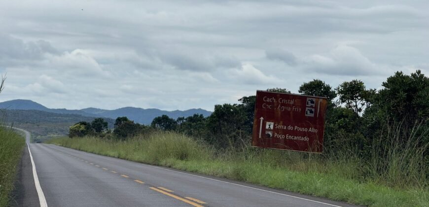 Chácara 40.000m – 5 km de Alto Paraíso – 100% regularizada