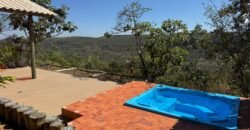 Chácara com Vista Permanente, acesso ao Rio e Conforto na Chapada! 4.7ha