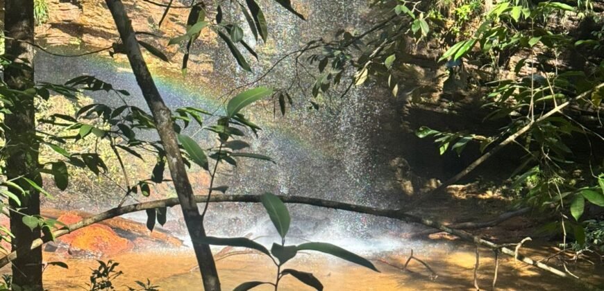 Fazenda 695ha – Nascente – Cachoeira – aprox. 23 km de Alto Paraíso de Goiás, 100% Documentada