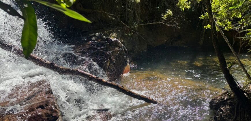 Fazenda 695ha – Nascente – Cachoeira – aprox. 23 km de Alto Paraíso de Goiás, 100% Documentada