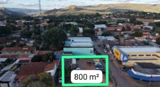 Lote de 838 m² na Rua 12 de Dezembro – Setor Paraisinho – Comercial – Alto Paraiso de Goiás