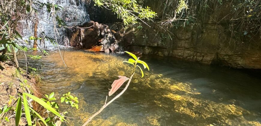 Fazenda 695ha – Nascente – Cachoeira – aprox. 23 km de Alto Paraíso de Goiás, 100% Documentada