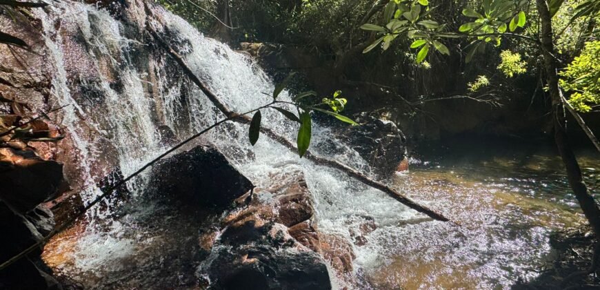Fazenda 695ha – Nascente – Cachoeira – aprox. 23 km de Alto Paraíso de Goiás, 100% Documentada